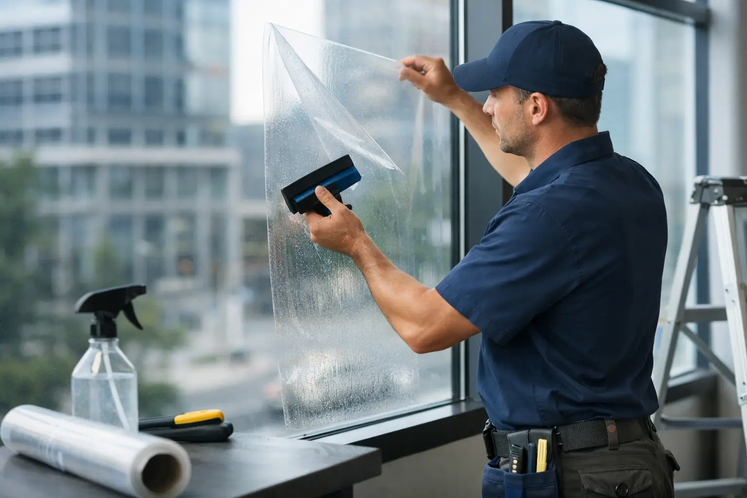 Commercial Glass Protection Installation Guide