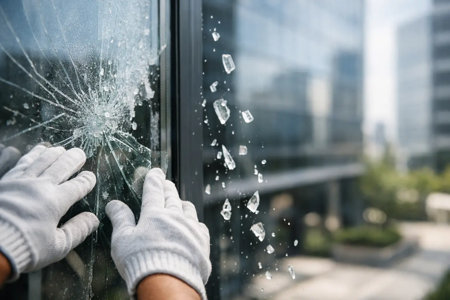 How to Prevent Glass Fallout in Commercial Buildings