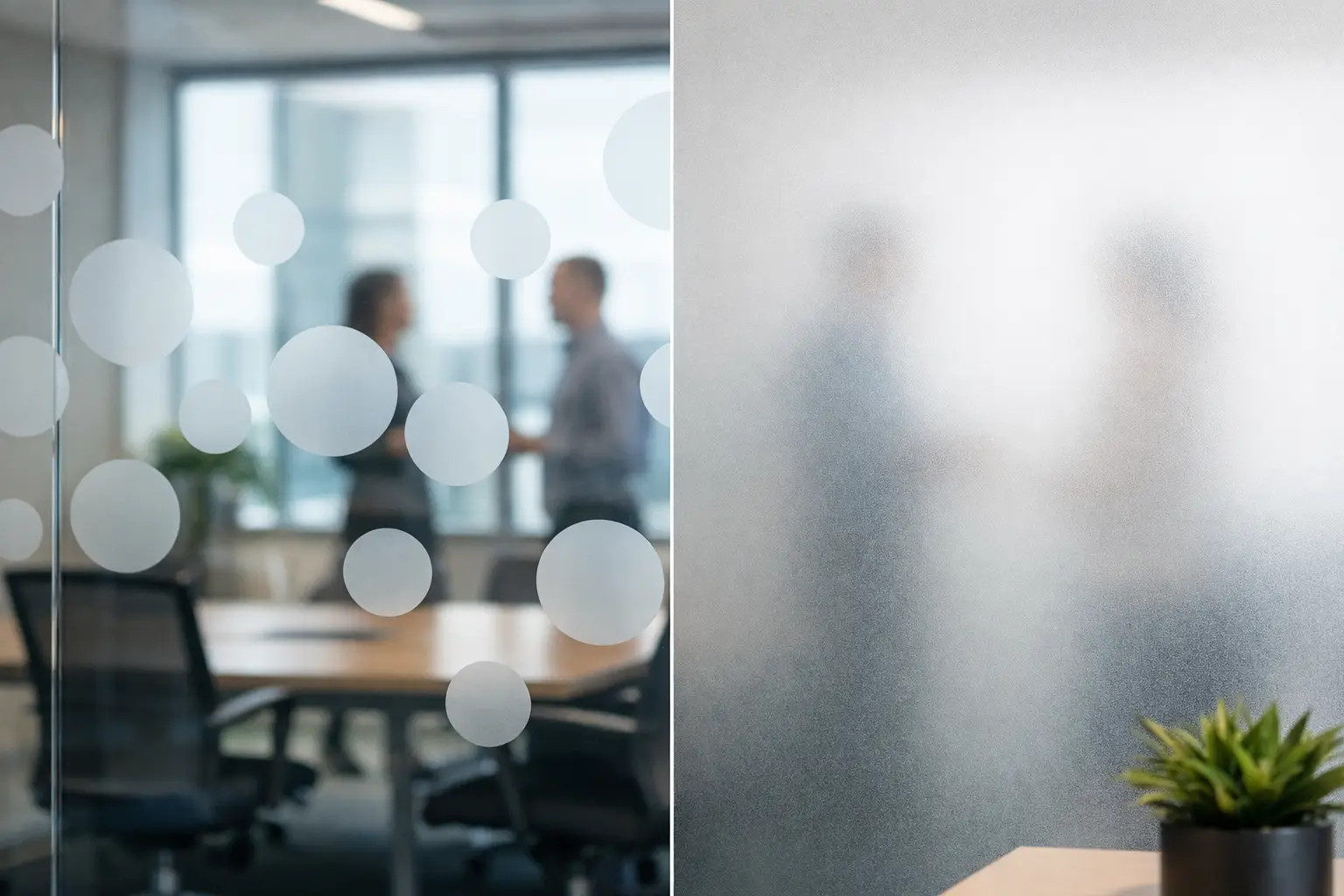 Manifestation Film vs Frosted Graphics Compared