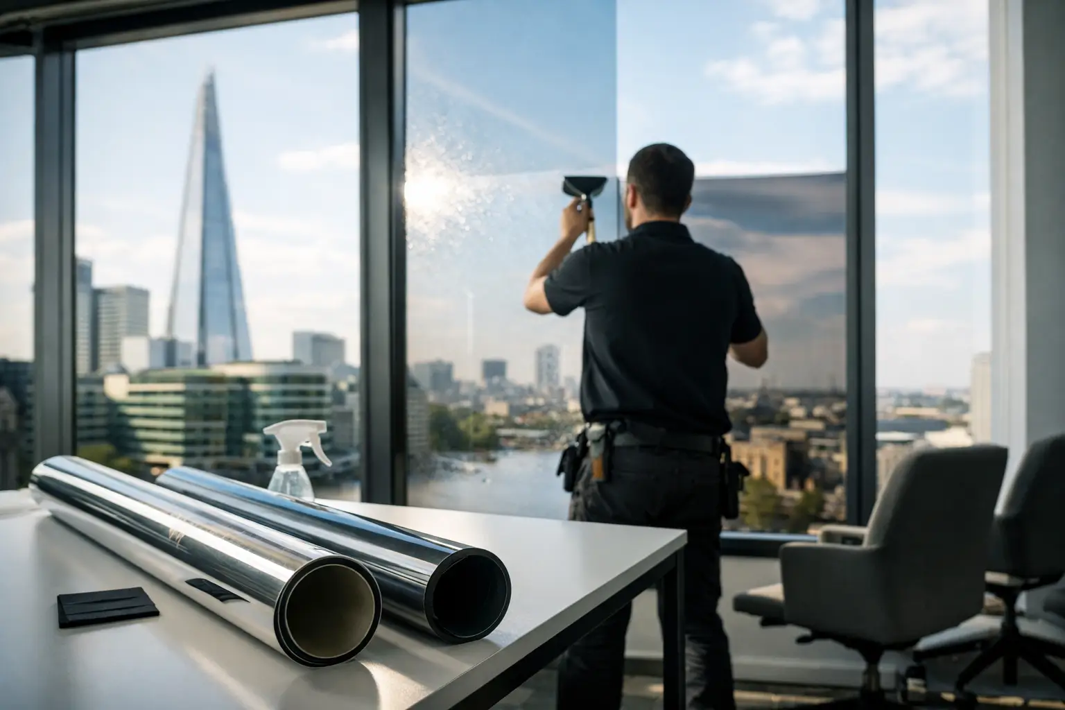 Office Solar Control Film Guide for UK Buildings