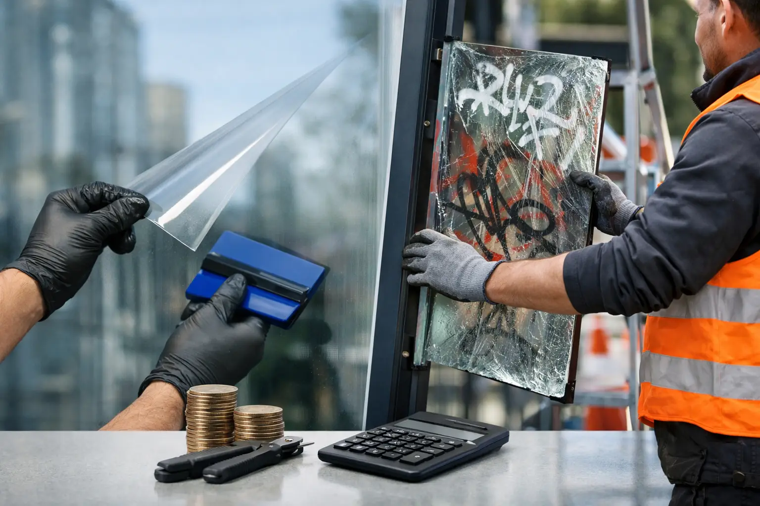 Anti Graffiti Film vs Replacement: Cost and Risk
