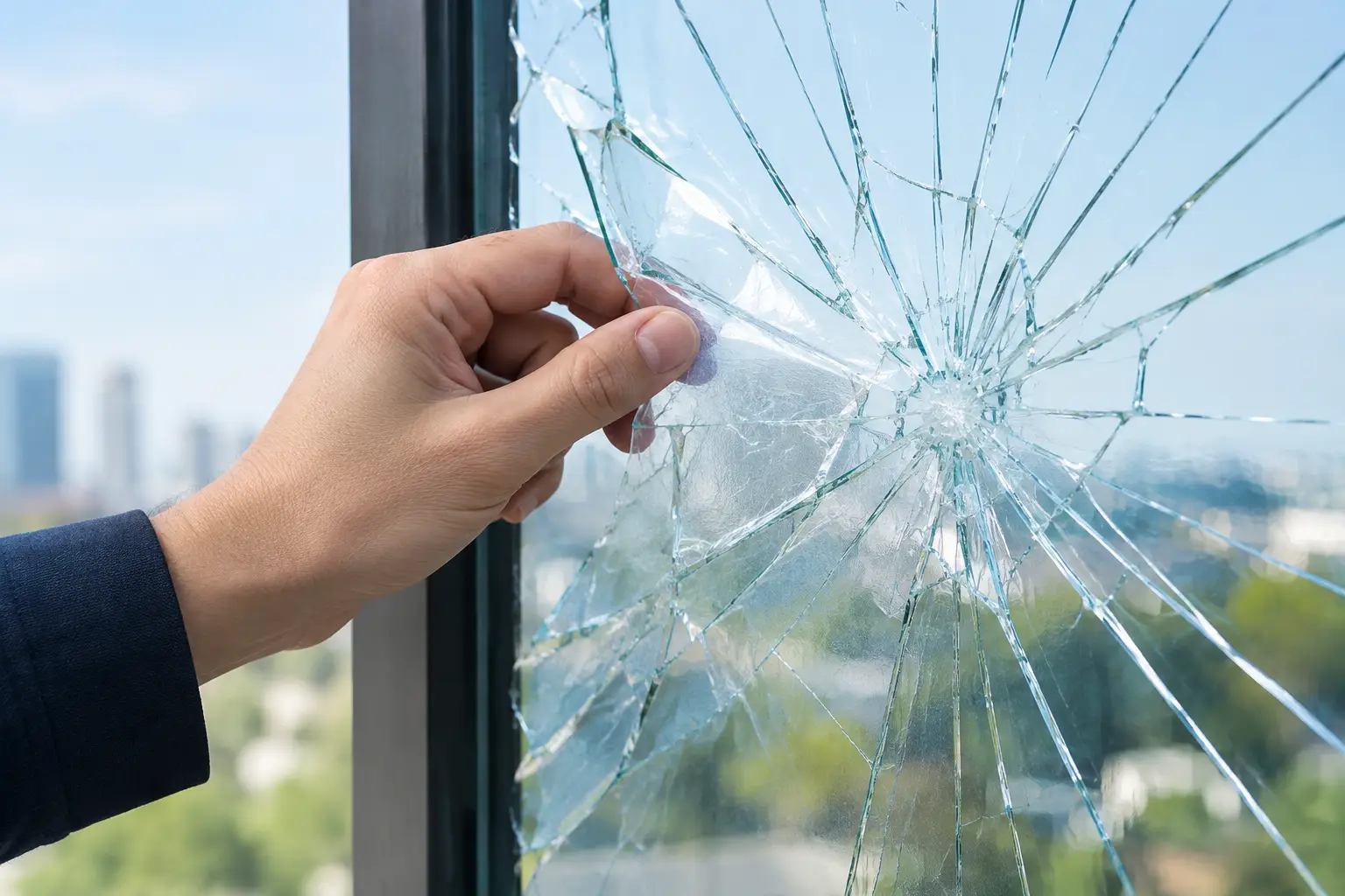 Does Safety Film Hold Glass Together After Breakage?