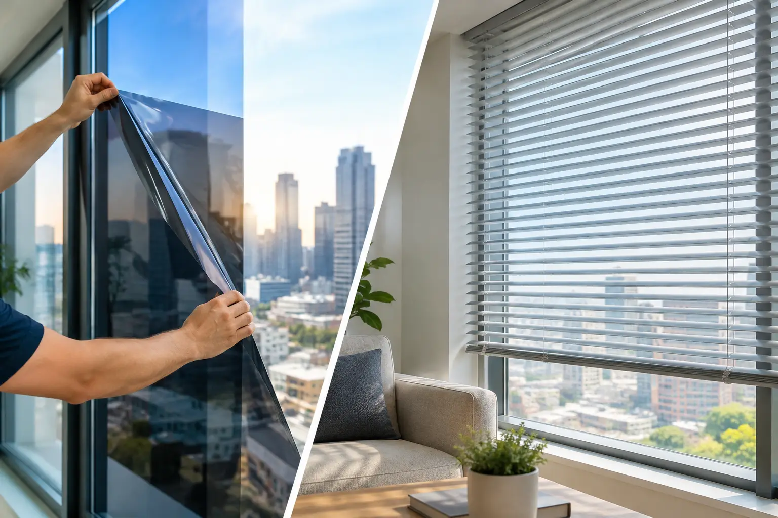 Solar Film vs Blinds: Which Suits Your Building?