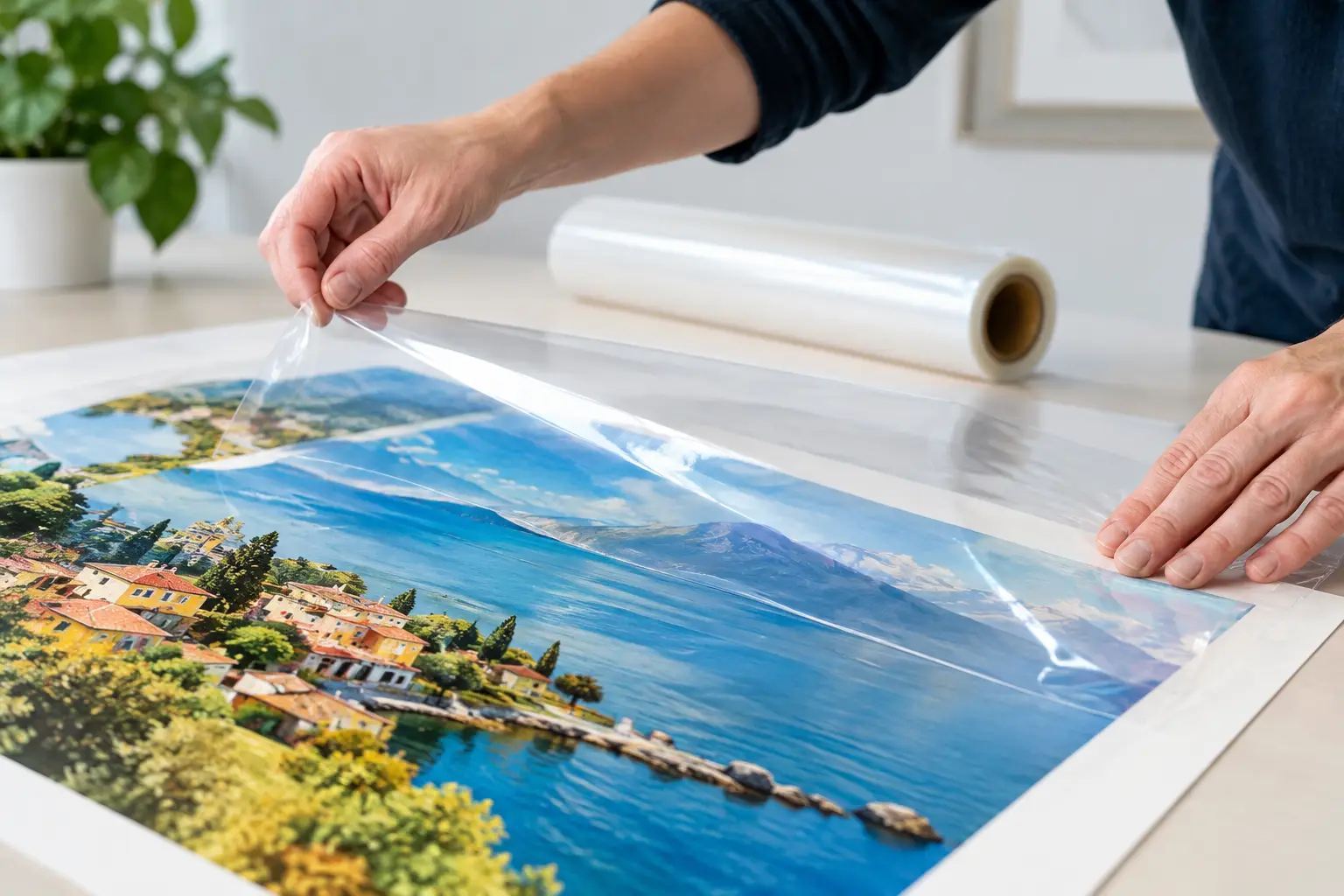 UV Film for Artwork Protection That Limits Fading